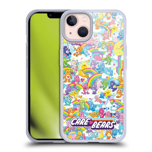 Care Bears 40th Anniversary Rainbow Soft Gel Case for Apple iPhone 13