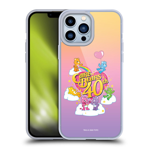 Care Bears 40th Anniversary Celebrate Soft Gel Case for Apple iPhone 13 Pro Max