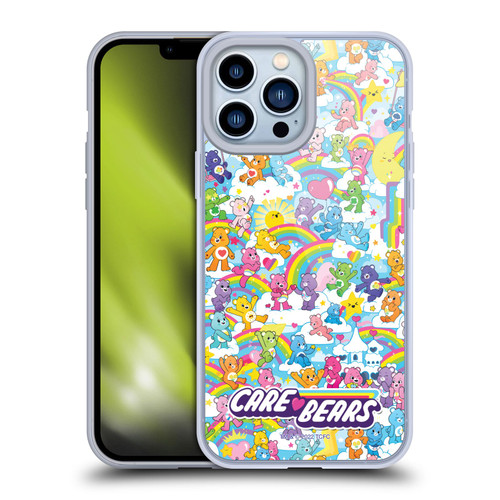 Care Bears 40th Anniversary Rainbow Soft Gel Case for Apple iPhone 13 Pro Max