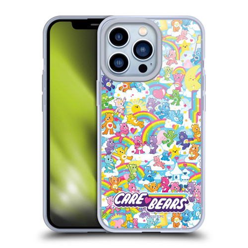 Care Bears 40th Anniversary Rainbow Soft Gel Case for Apple iPhone 13 Pro