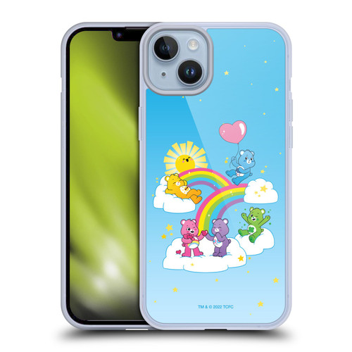 Care Bears 40th Anniversary Iconic Soft Gel Case for Apple iPhone 14 Plus