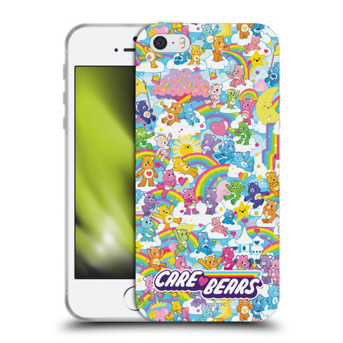 Care Bears 40th Anniversary Rainbow Soft Gel Case for Apple iPhone 5 / 5s / iPhone SE 2016