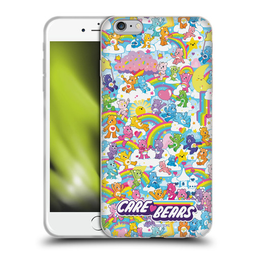 Care Bears 40th Anniversary Rainbow Soft Gel Case for Apple iPhone 6 Plus / iPhone 6s Plus