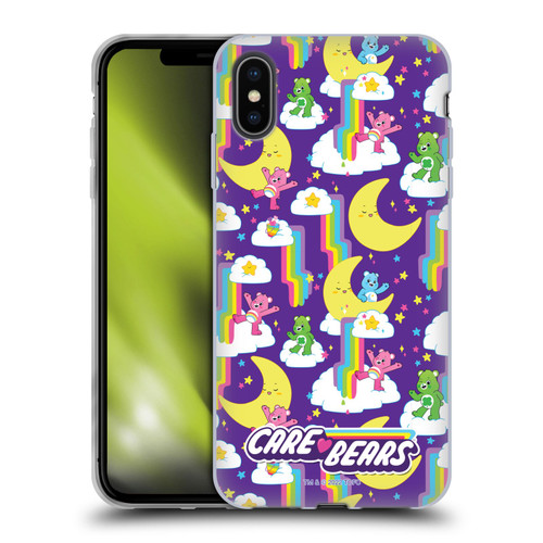 Care Bears 40th Anniversary Rainbow Falls Soft Gel Case for Apple iPhone XS Max