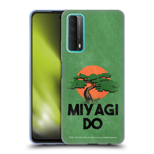 Cobra Kai Season 4 Key Art Team Miyagi Do Soft Gel Case for Huawei P Smart (2021)