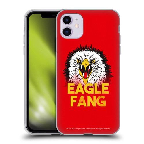 Cobra Kai Season 4 Key Art Team Eagle Fang Soft Gel Case for Apple iPhone 11
