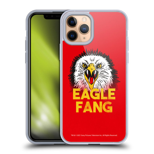 Cobra Kai Season 4 Key Art Team Eagle Fang Soft Gel Case for Apple iPhone 11 Pro