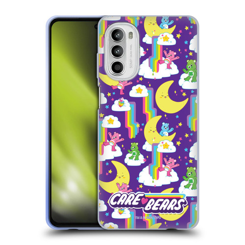 Care Bears 40th Anniversary Rainbow Falls Soft Gel Case for Motorola Moto G52