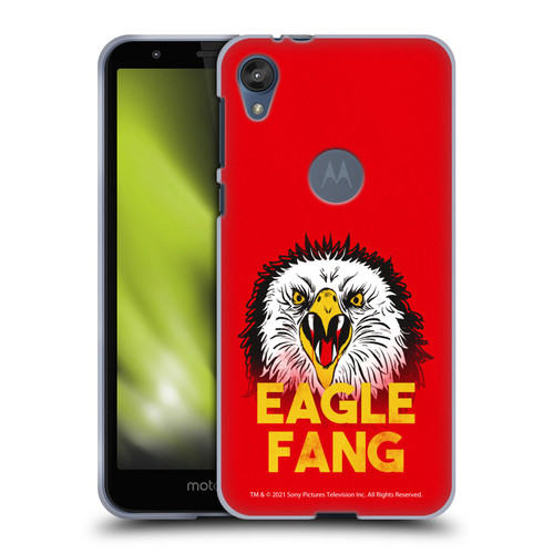 Cobra Kai Season 4 Key Art Team Eagle Fang Soft Gel Case for Motorola Moto E6