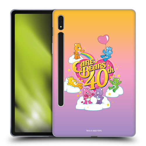 Care Bears 40th Anniversary Celebrate Soft Gel Case for Samsung Galaxy Tab S8