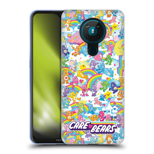 Care Bears 40th Anniversary Rainbow Soft Gel Case for Nokia 5.3