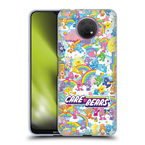 Care Bears 40th Anniversary Rainbow Soft Gel Case for Nokia G10