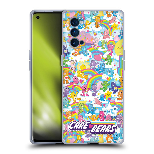 Care Bears 40th Anniversary Rainbow Soft Gel Case for OPPO Reno 4 Pro 5G