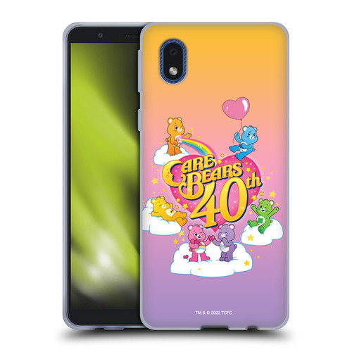 Care Bears 40th Anniversary Celebrate Soft Gel Case for Samsung Galaxy A01 Core (2020)