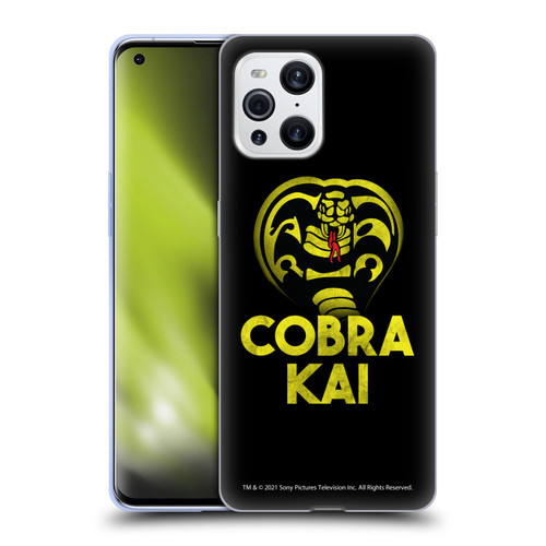 Cobra Kai Season 4 Key Art Team Cobra Kai Soft Gel Case for OPPO Find X3 / Pro