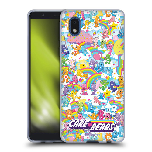 Care Bears 40th Anniversary Rainbow Soft Gel Case for Samsung Galaxy A01 Core (2020)