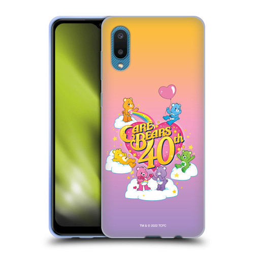 Care Bears 40th Anniversary Celebrate Soft Gel Case for Samsung Galaxy A02/M02 (2021)