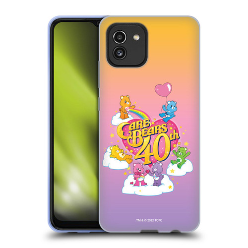 Care Bears 40th Anniversary Celebrate Soft Gel Case for Samsung Galaxy A03 (2021)