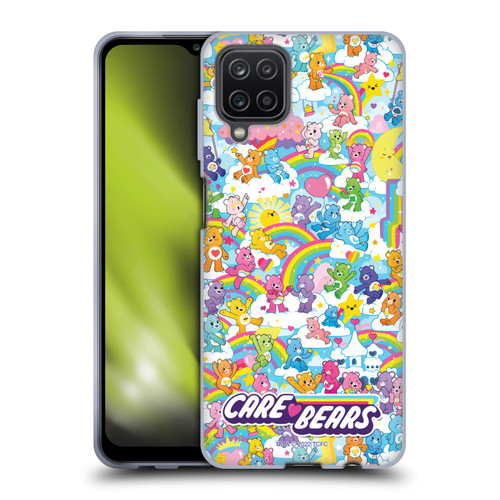 Care Bears 40th Anniversary Rainbow Soft Gel Case for Samsung Galaxy A12 (2020)