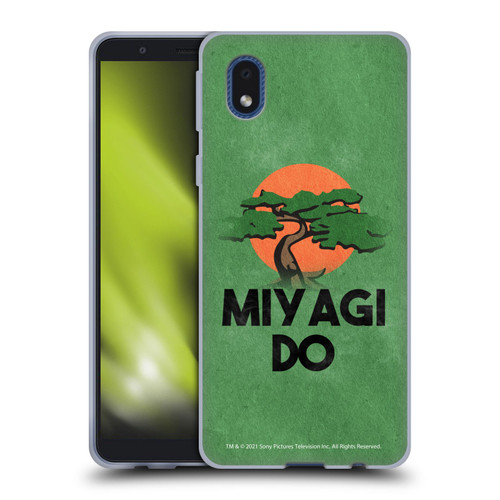 Cobra Kai Season 4 Key Art Team Miyagi Do Soft Gel Case for Samsung Galaxy A01 Core (2020)