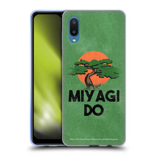 Cobra Kai Season 4 Key Art Team Miyagi Do Soft Gel Case for Samsung Galaxy A02/M02 (2021)