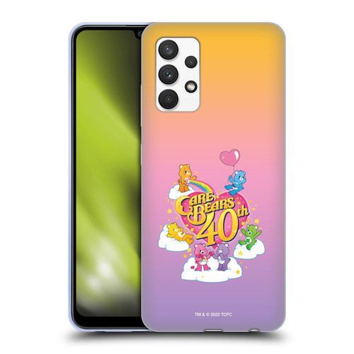 Care Bears 40th Anniversary Celebrate Soft Gel Case for Samsung Galaxy A32 (2021)