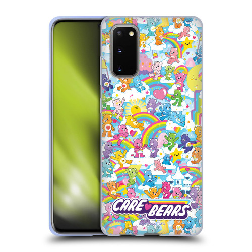 Care Bears 40th Anniversary Rainbow Soft Gel Case for Samsung Galaxy S20 / S20 5G
