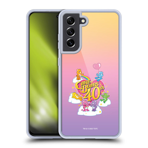 Care Bears 40th Anniversary Celebrate Soft Gel Case for Samsung Galaxy S21 FE 5G