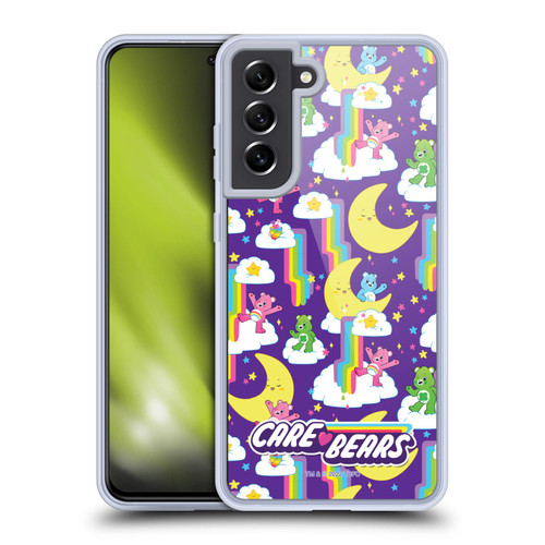 Care Bears 40th Anniversary Rainbow Falls Soft Gel Case for Samsung Galaxy S21 FE 5G & MagSafe