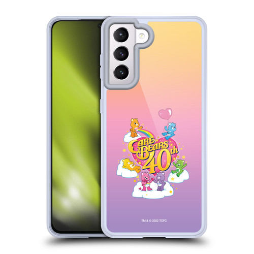 Care Bears 40th Anniversary Celebrate Soft Gel Case for Samsung Galaxy S21 5G & MagSafe