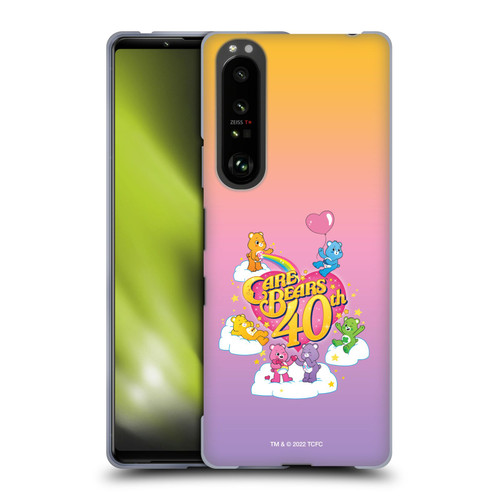 Care Bears 40th Anniversary Celebrate Soft Gel Case for Sony Xperia 1 III