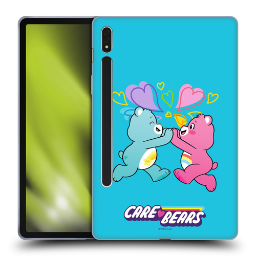Care Bears Characters Funshine, Cheer And Grumpy Group 2 Soft Gel Case for Samsung Galaxy Tab S8