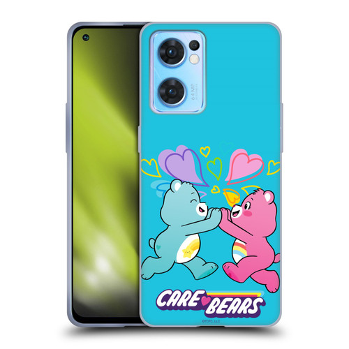 Care Bears Characters Funshine, Cheer And Grumpy Group 2 Soft Gel Case for OPPO Reno7 5G / Find X5 Lite