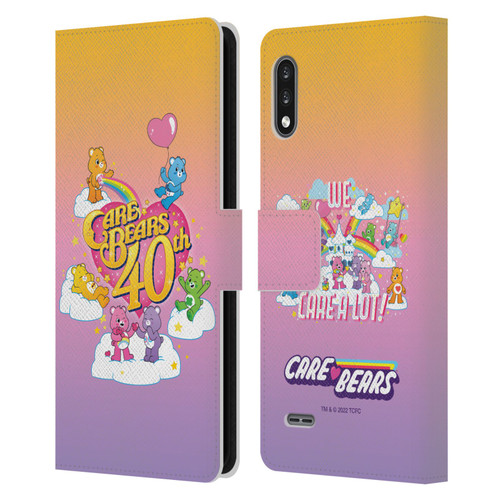Care Bears 40th Anniversary Celebrate Leather Book Wallet Case Cover For LG K22