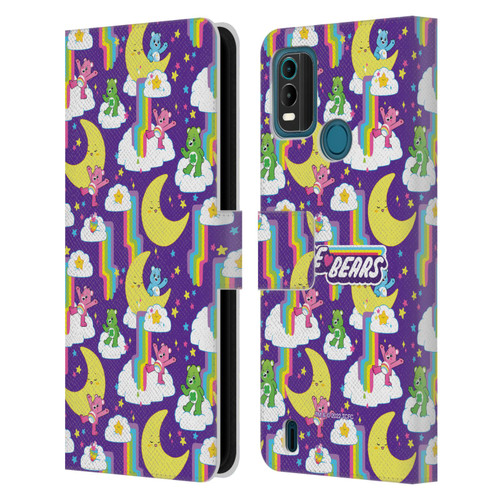 Care Bears 40th Anniversary Rainbow Falls Leather Book Wallet Case Cover For Nokia G11 Plus