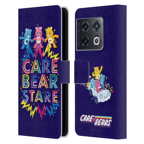 Care Bears 40th Anniversary Stare Leather Book Wallet Case Cover For OnePlus 10 Pro