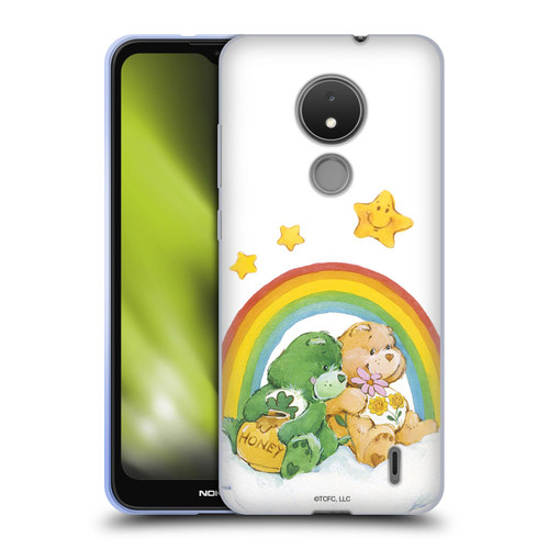 Care Bears Classic Rainbow 2 Soft Gel Case for Nokia C21