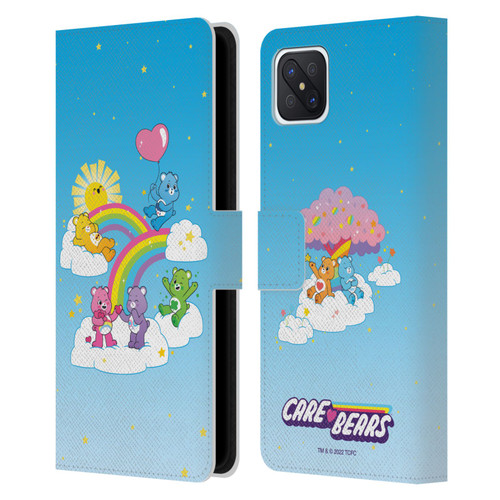 Care Bears 40th Anniversary Iconic Leather Book Wallet Case Cover For OPPO Reno4 Z 5G