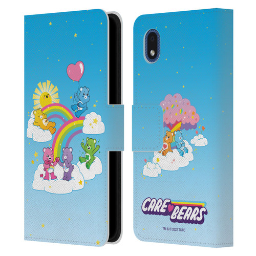 Care Bears 40th Anniversary Iconic Leather Book Wallet Case Cover For Samsung Galaxy A01 Core (2020)