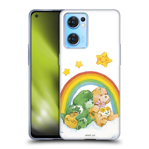 Care Bears Classic Rainbow 2 Soft Gel Case for OPPO Reno7 5G / Find X5 Lite
