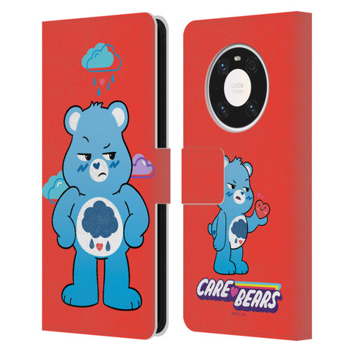 Care Bears Characters Grumpy Leather Book Wallet Case Cover For Huawei Mate 40 Pro 5G