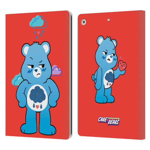 Care Bears Characters Grumpy Leather Book Wallet Case Cover For Apple iPad 10.2 2019/2020/2021