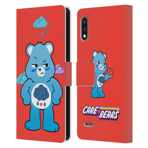 Care Bears Characters Grumpy Leather Book Wallet Case Cover For LG K22