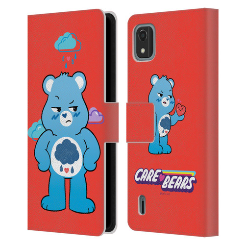 Care Bears Characters Grumpy Leather Book Wallet Case Cover For Nokia C2 2nd Edition