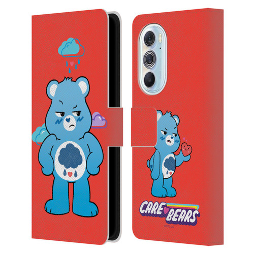 Care Bears Characters Grumpy Leather Book Wallet Case Cover For Motorola Edge X30