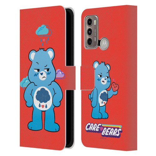 Care Bears Characters Grumpy Leather Book Wallet Case Cover For Motorola Moto G60 / Moto G40 Fusion