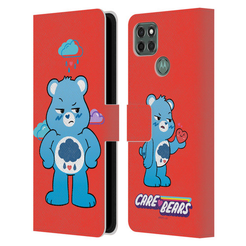 Care Bears Characters Grumpy Leather Book Wallet Case Cover For Motorola Moto G9 Power