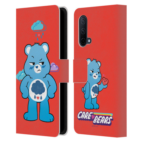 Care Bears Characters Grumpy Leather Book Wallet Case Cover For OnePlus Nord CE 5G