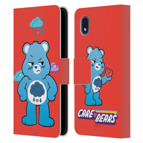 Care Bears Characters Grumpy Leather Book Wallet Case Cover For Samsung Galaxy A01 Core (2020)