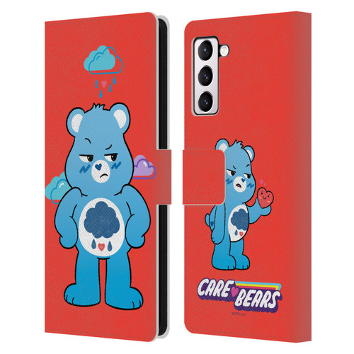 Care Bears Characters Grumpy Leather Book Wallet Case Cover For Samsung Galaxy S21+ 5G